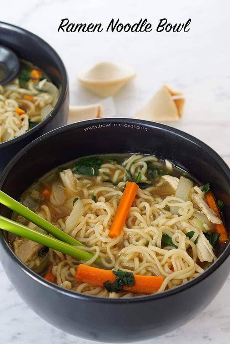 Easy Homemade Ramen Bowl Bowl Me Over