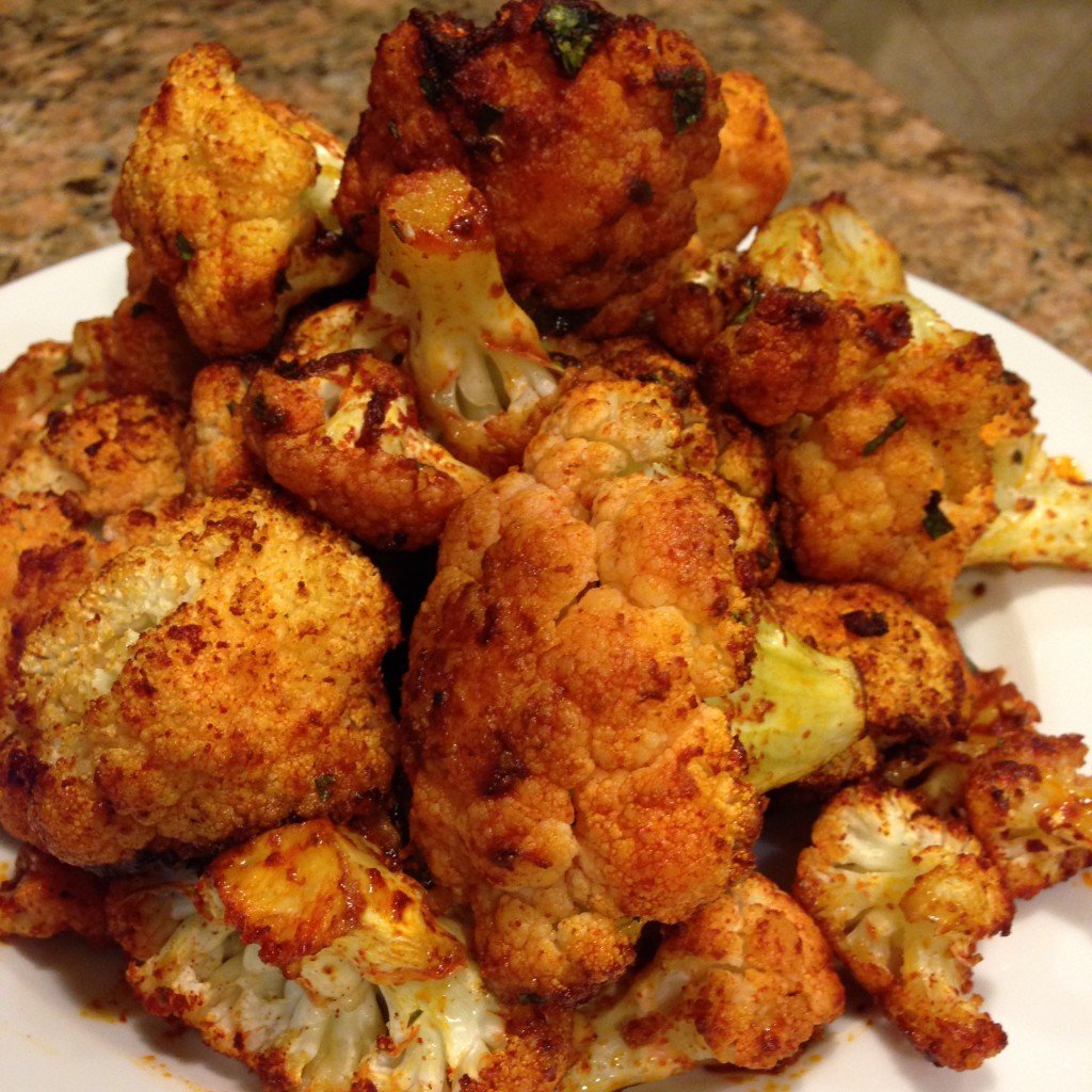 smokey roasted cauliflower