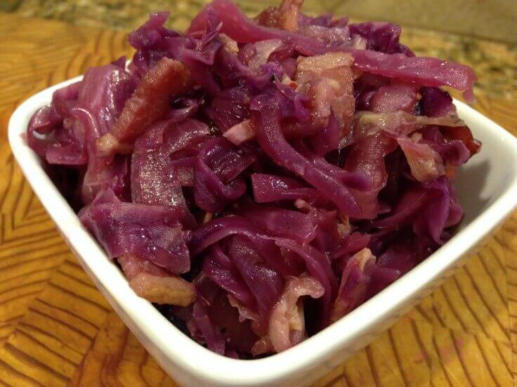 Purple Braised Cabbage