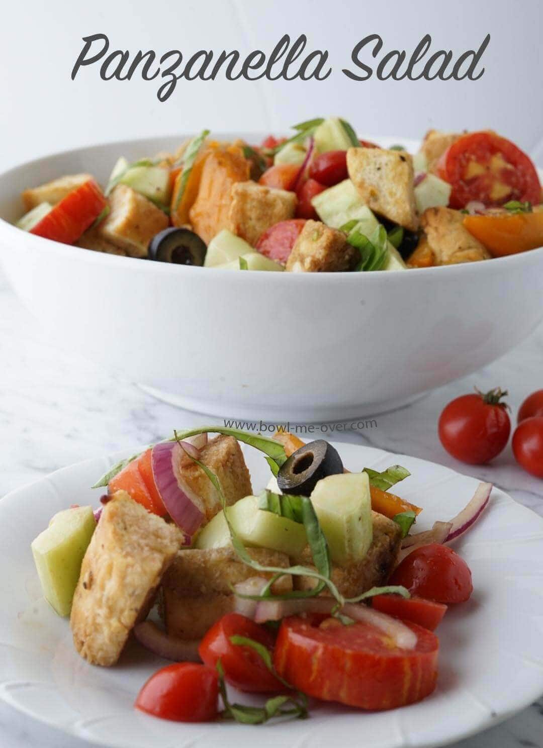Panzanella Salad is a great summer salad!