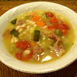 Navy Bean Vegetable Soup - Bowl Me Over