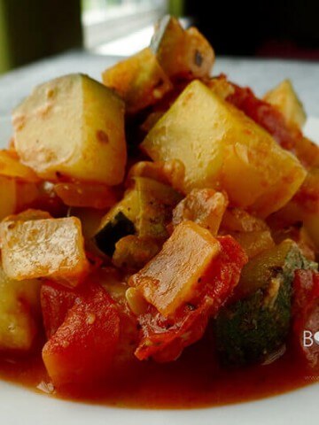 Zucchini Tomato Side Dish