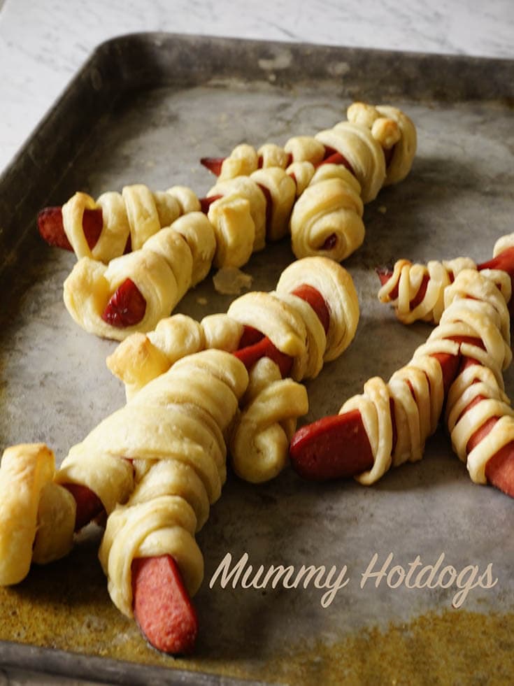 Mummy Hotdogs