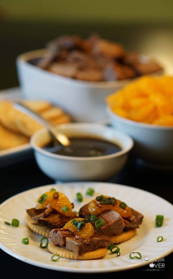 Slow Cooker Roast Beef Bites