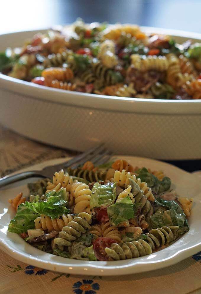 BLT Pasta Salad - a family favorite!