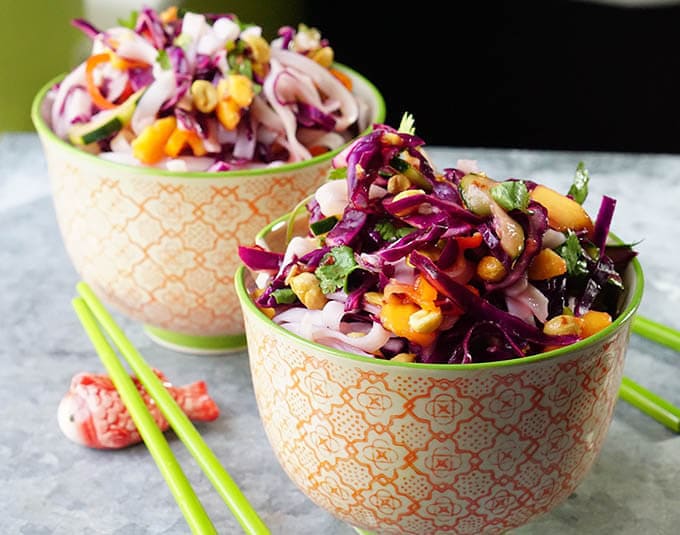 Spring Roll Noodle Salad