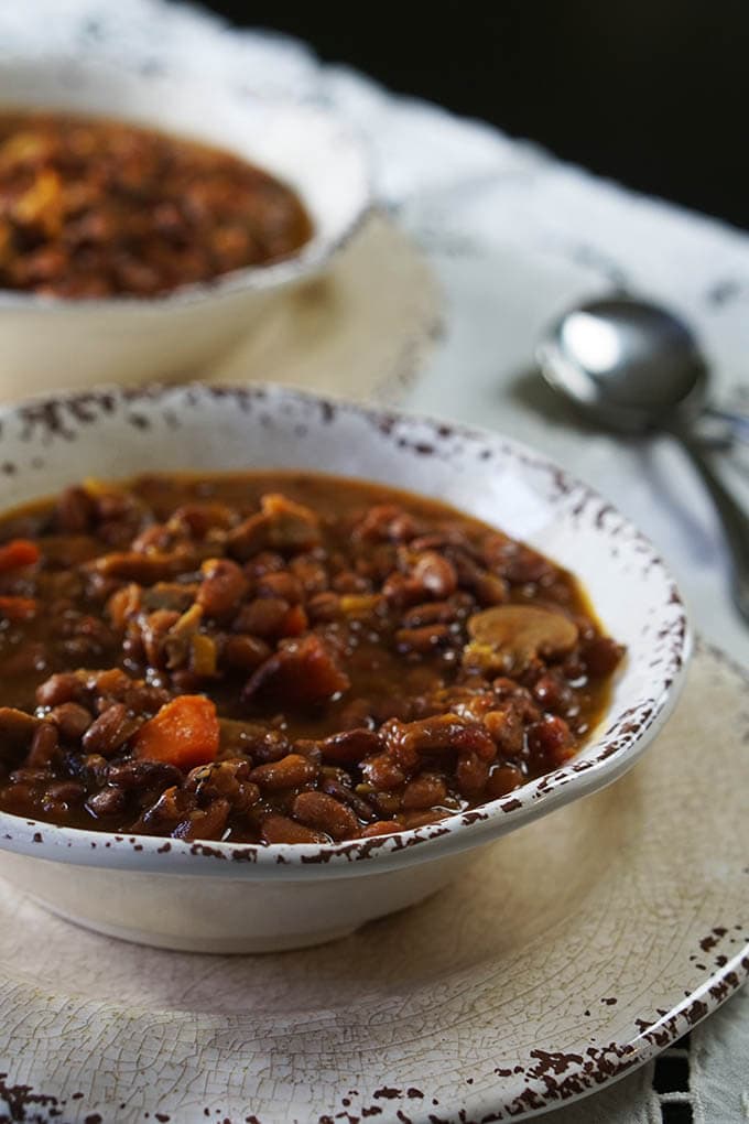 Vegetable Bean Soup Recipe - Bowl Me Over