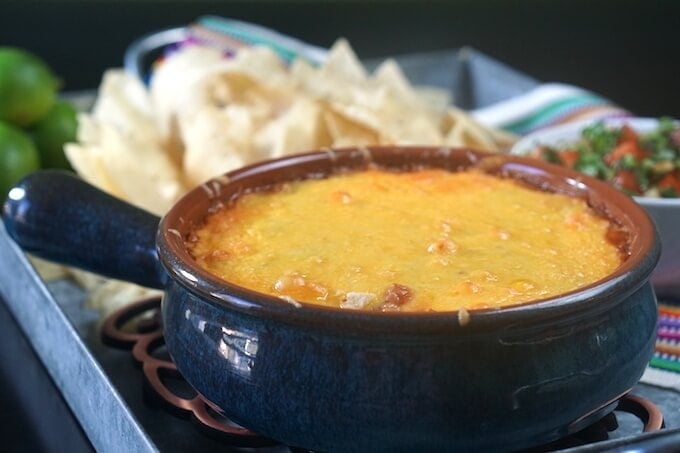 Cheesy Salsa Bean Dip