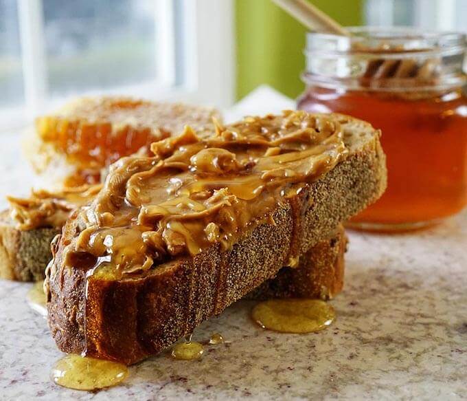 Peanut Butter And Honey Sandwich Bowl Me Over