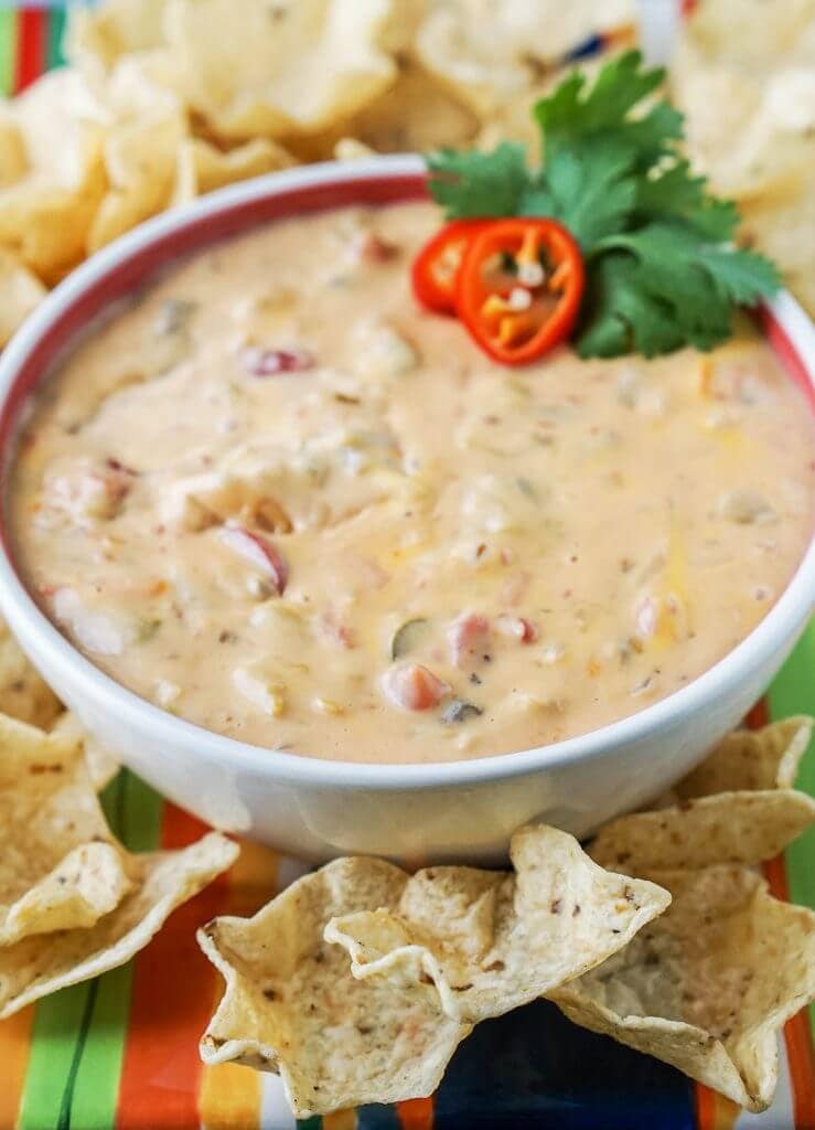 BEST Queso Dip Recipe - Easy to make! - Bowl Me Over