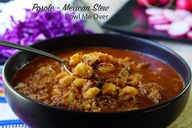 Authentic Posole Recipe - Mexican Stew - Bowl Me Over