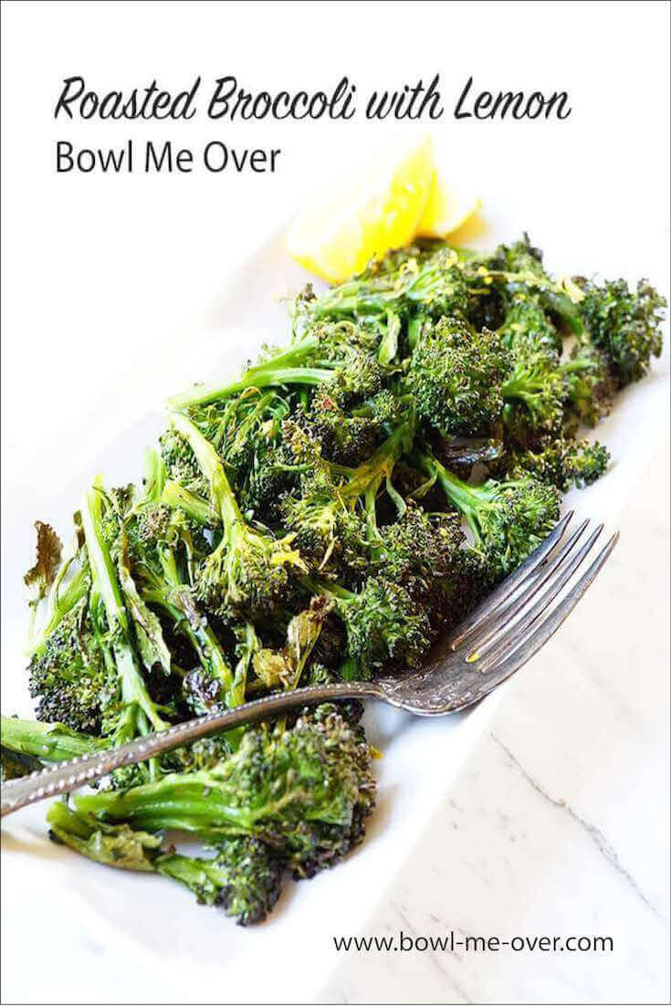 Do you roast vegetables? I love roasted broccoli! Topping it with fresh lemon gives it a super bright flavor and fresh taste!