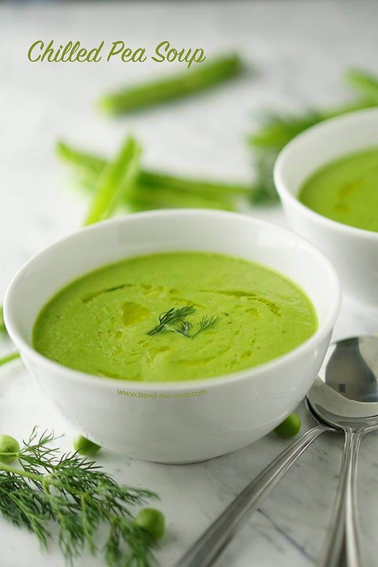 Chilled Pea Soup