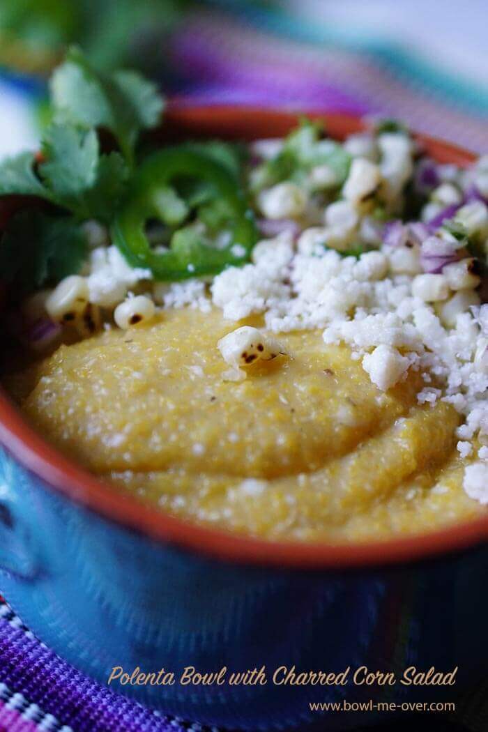 easy polenta bowl