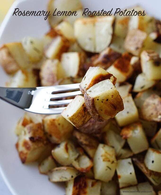 Roasted Potato Cubes with Rosemary – Feast Glorious Feast