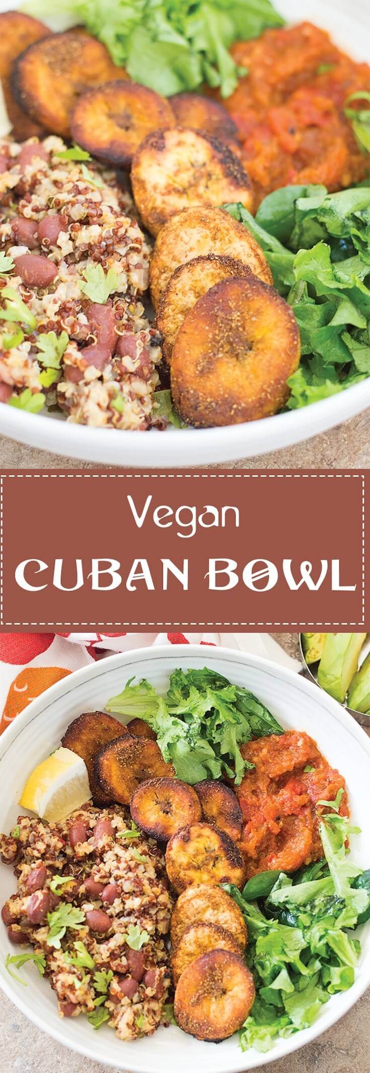 Delicious and hearty Cuban Bowl
