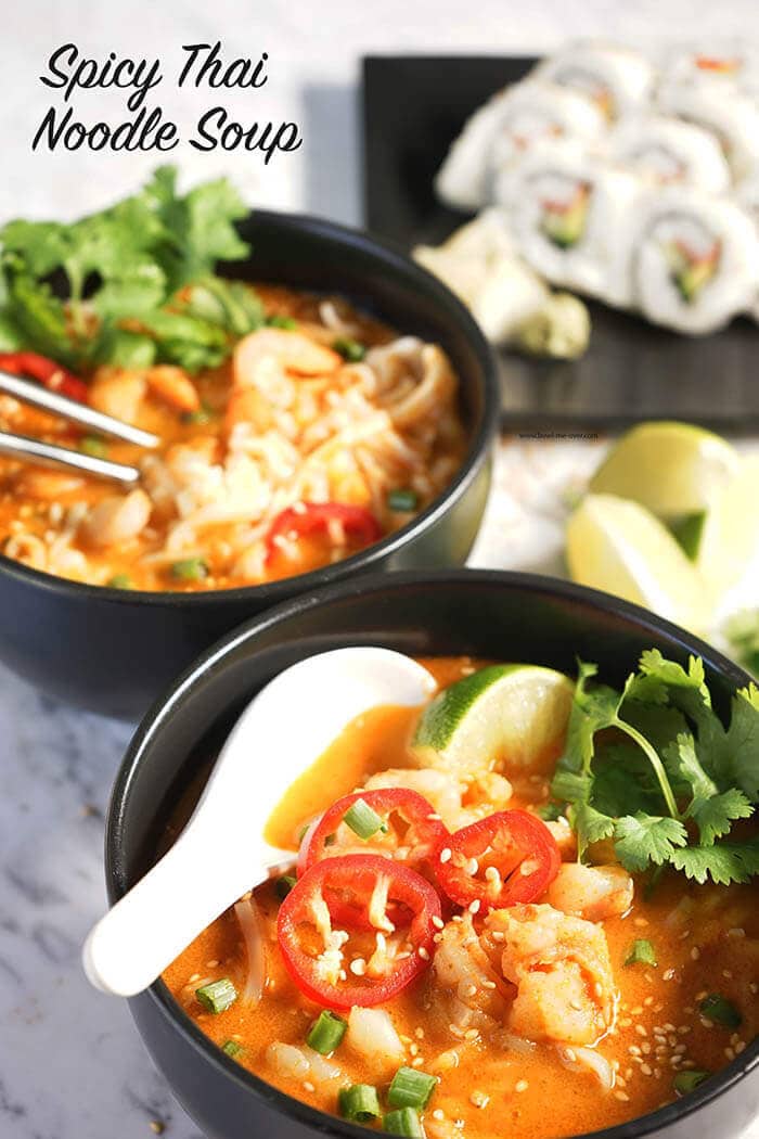 Thai Noodle Soup Recipe - Bowl Me Over