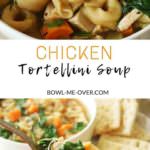 30 Minute Chicken Tortellini Soup