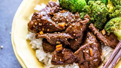 Beef & Broccoli Rice Bowl