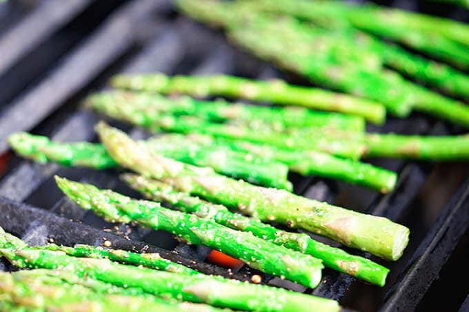 Grilling Asparagus on Gas Grill Bowl Me Over