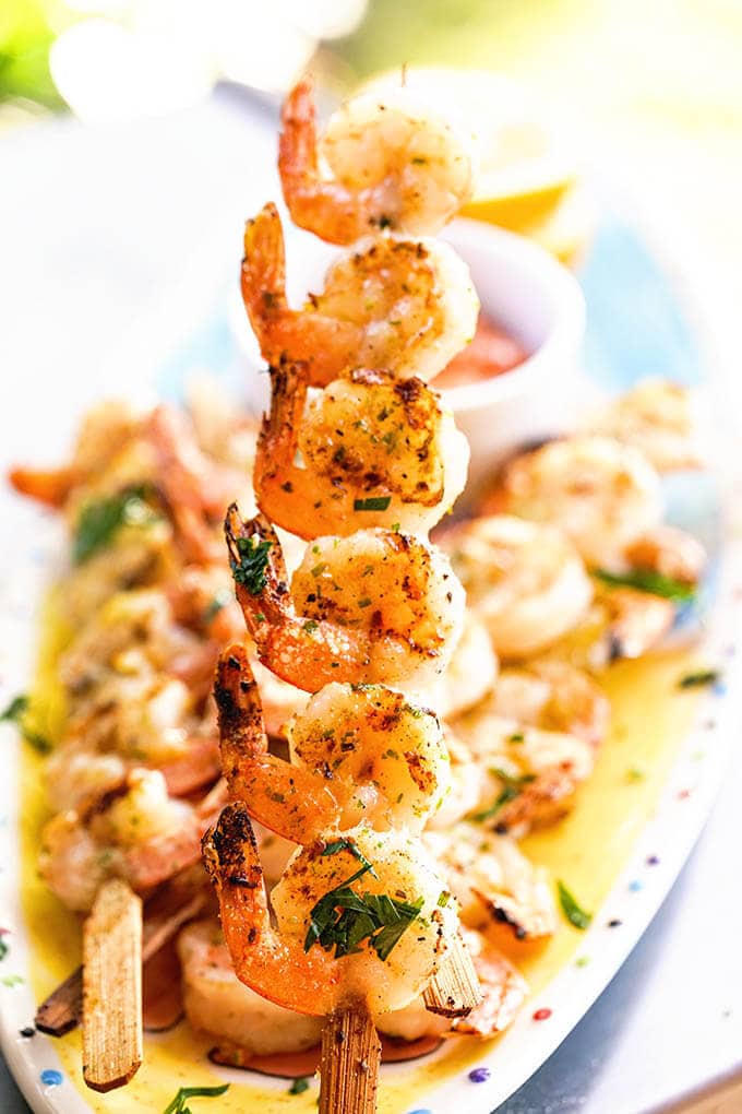 How to Grill Shrimp Without Skewers Recipe - Modern Bites