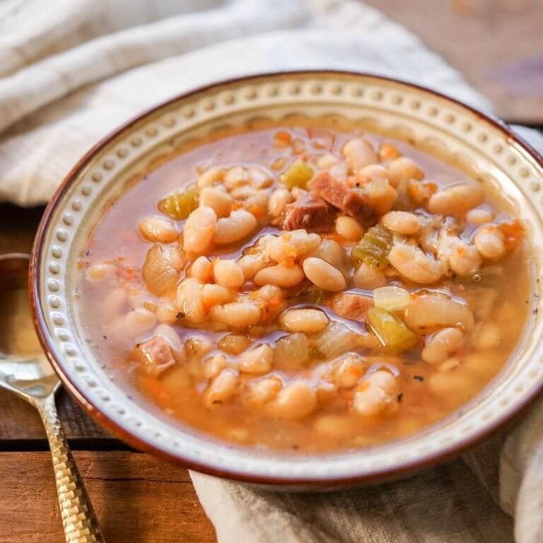 Best Navy Bean Soup Recipe - Bowl Me Over