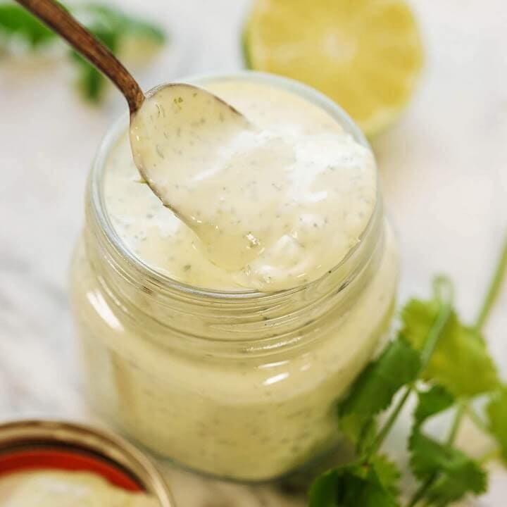 Cilantro garlic sauce recipe