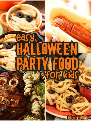 Photos of easy to make Halloween Party Food ideas!
