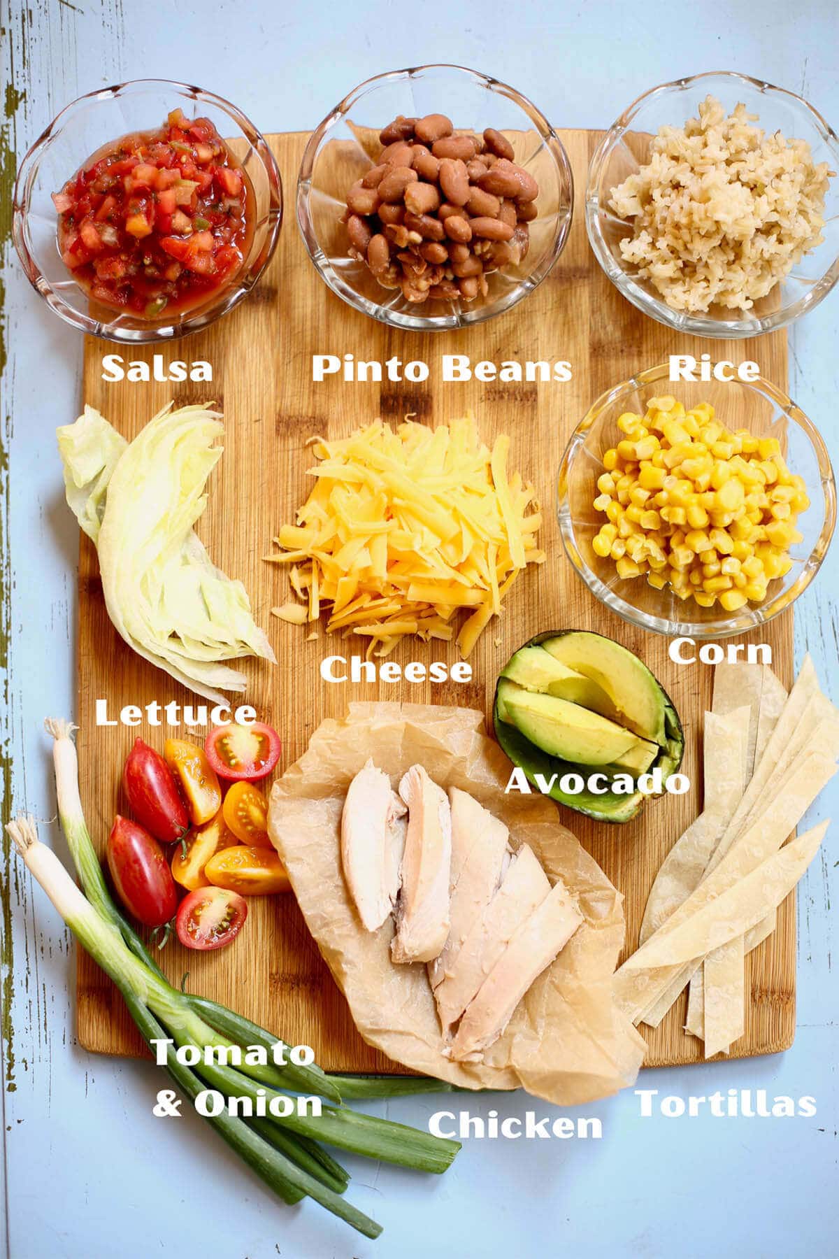 A photo of all the ingredients needed to make this recipe.