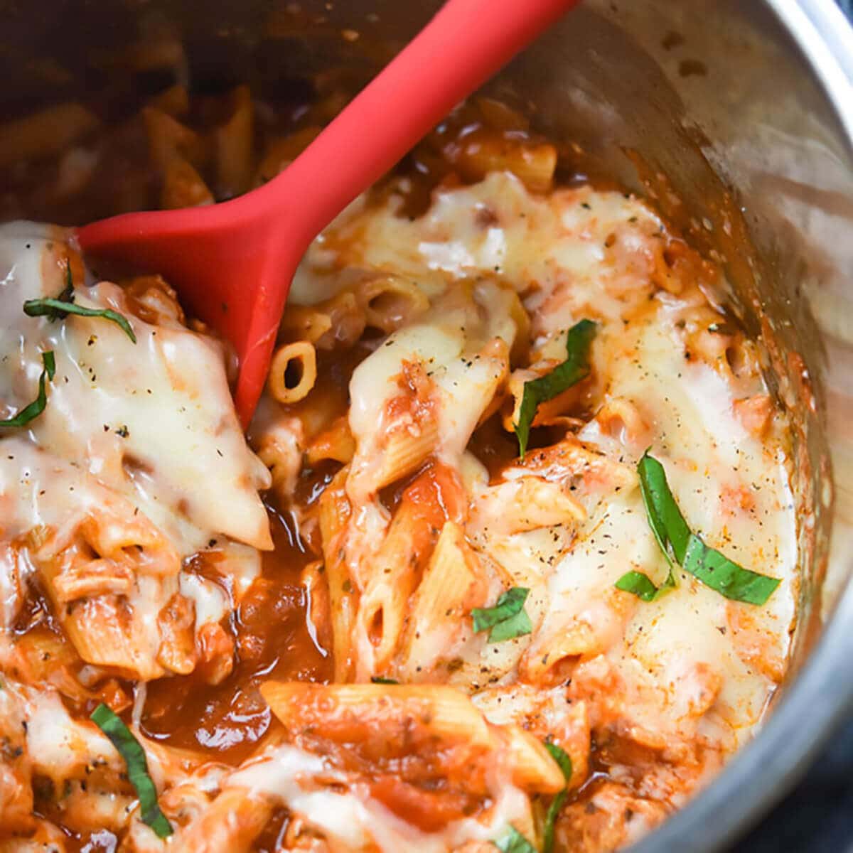 Chicken Parmesan Pasta an easy Instant Pot meal