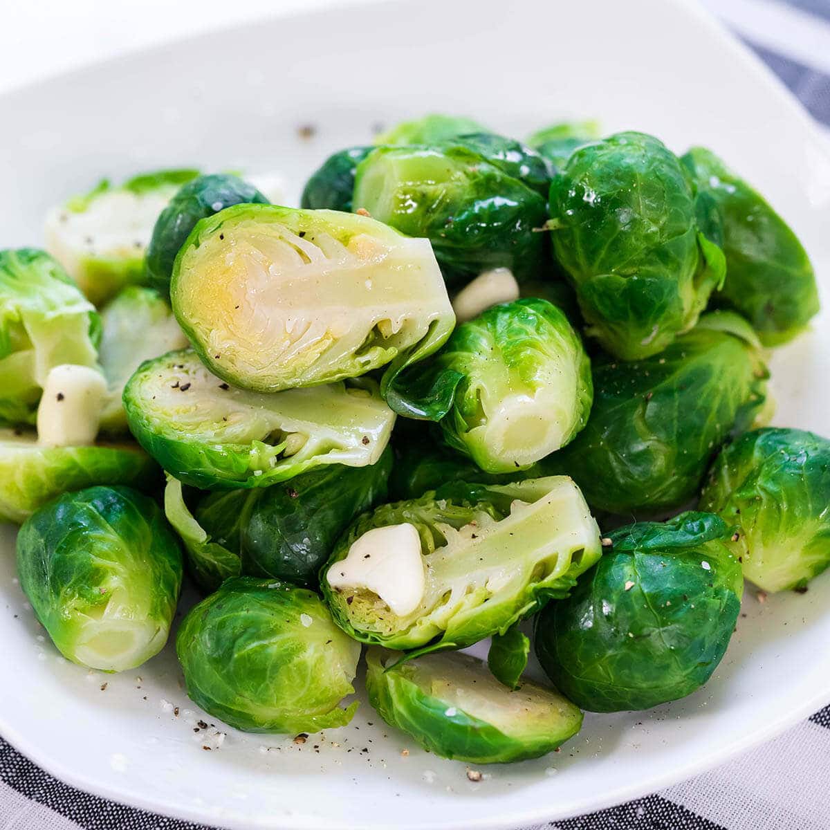 Steamed Brussels Sprouts | Recipe Cart