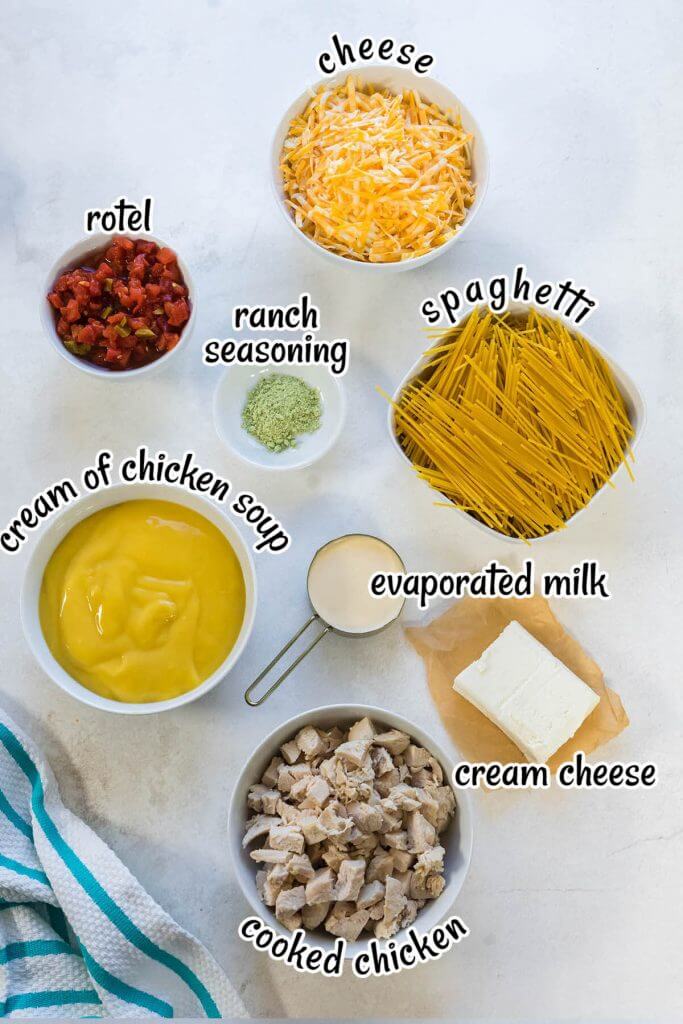 Easy Chicken Spaghetti Recipe (Freezer Friendly!) Bowl Me Over