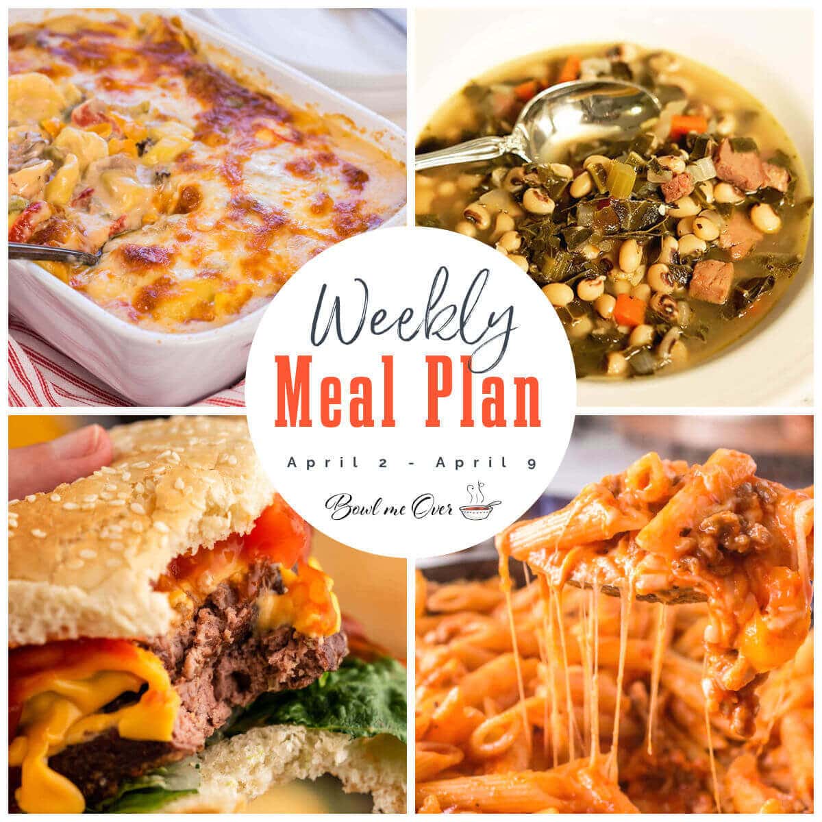 Weekly Meal Plan 14 with print overlay.