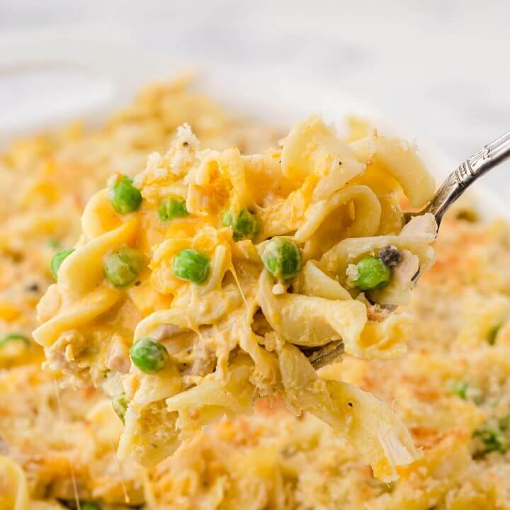 Tuna Noodle Casserole Recipe - Bowl Me Over