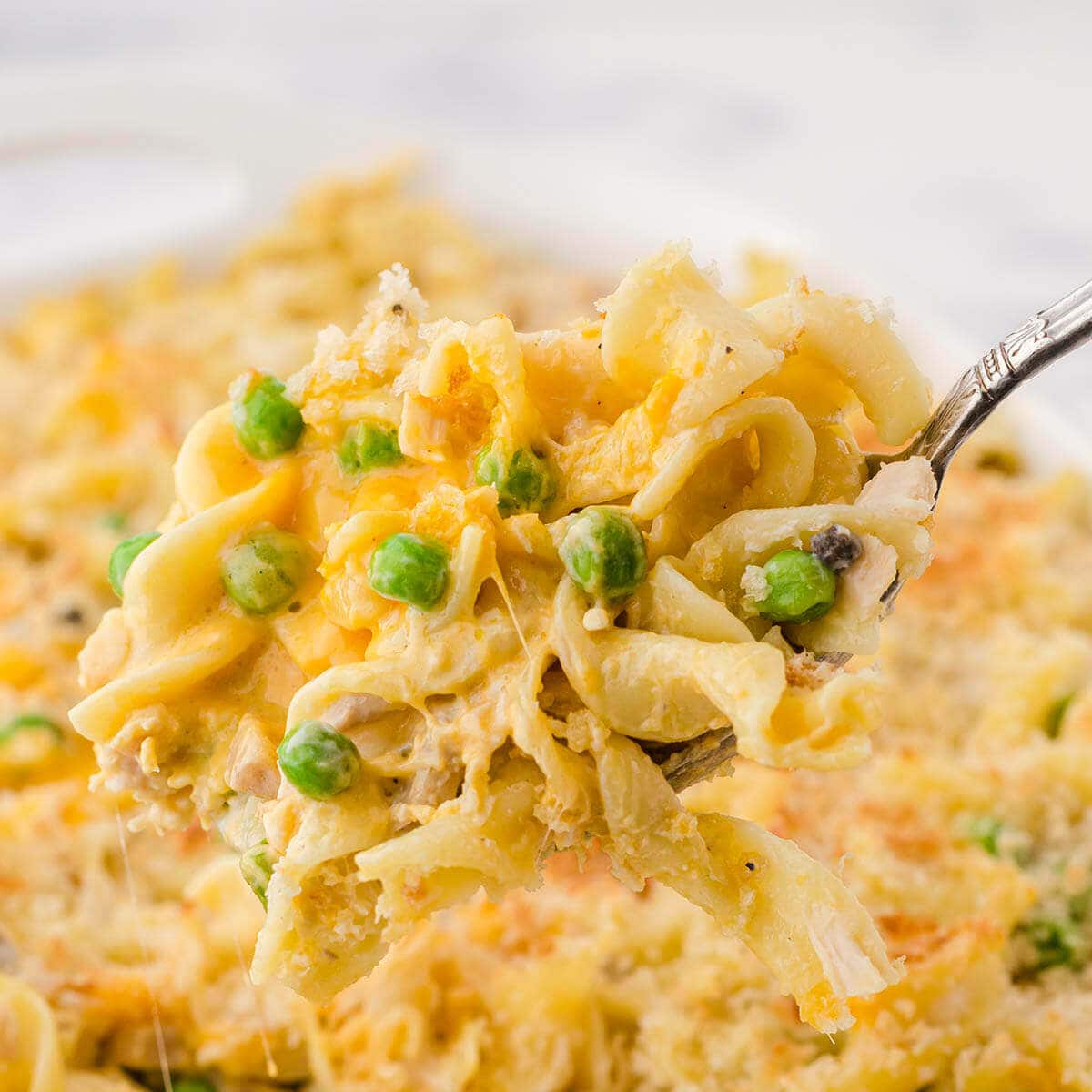 Classic Tuna Noodle Casserole - Bowl Me Over