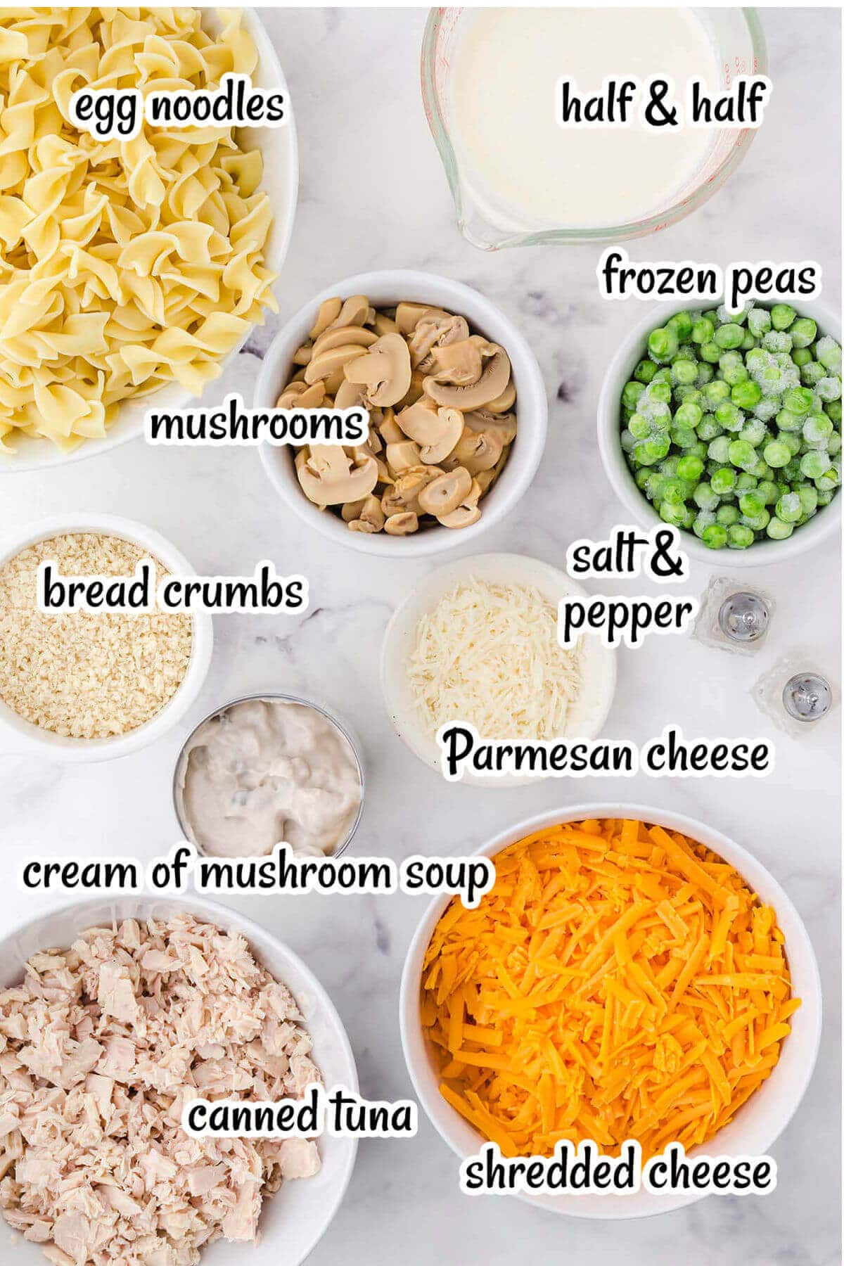 Photo of ingredients needed to make this recipe, with print overlay. 