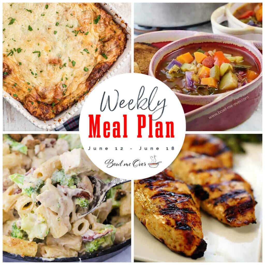 Weekly Meal Plan 24 - Bowl Me Over
