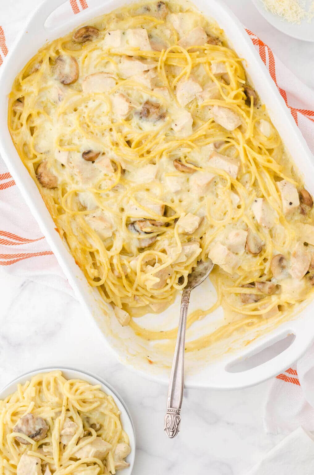 Old Fashioned Chicken Tetrazzini Recipe - Bowl Me Over