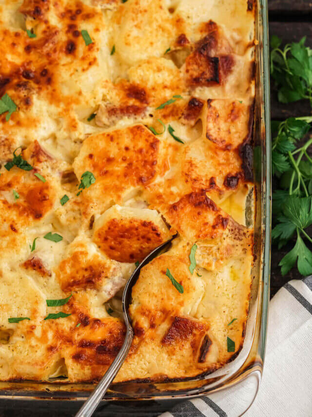 Scalloped Ham and Potato Casserole