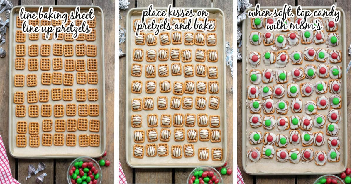 Photo collage of instructions, showing step by step instructions to make recipe.