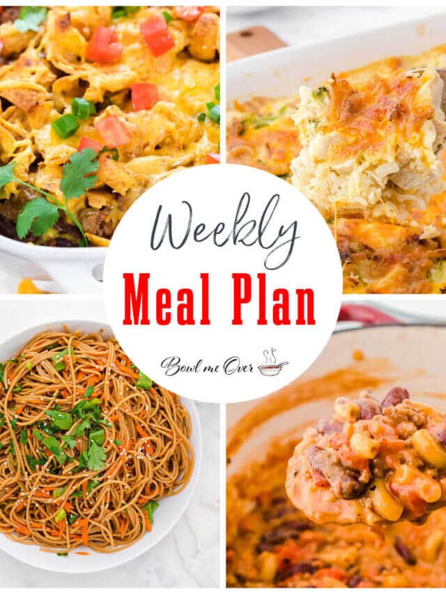 Weekly Meal Plans Archives - Bowl Me Over