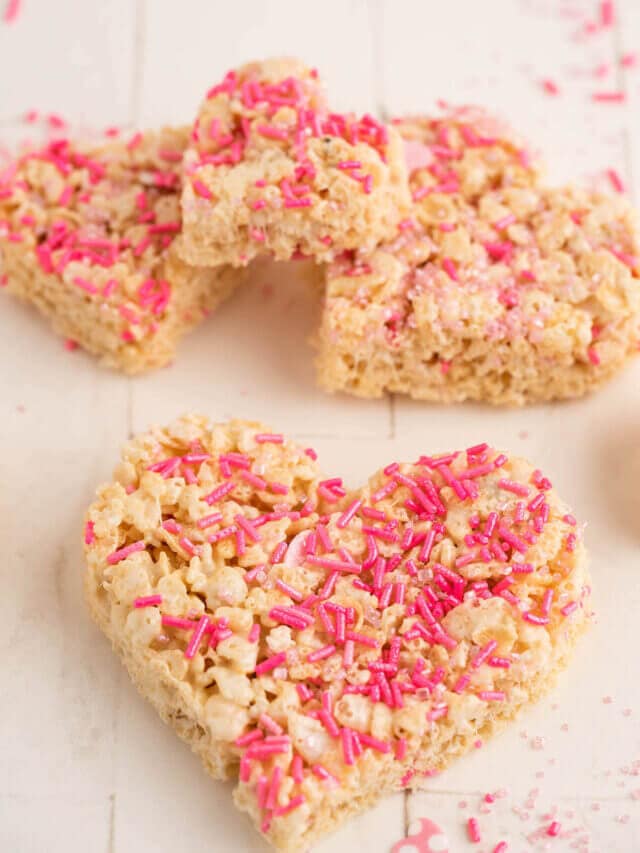 Valentine Rice Krispie Treats