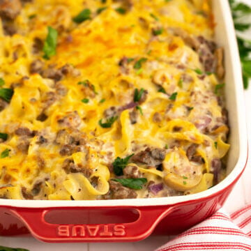 Beef Stroganoff with Mushroom Soup - Bowl Me Over