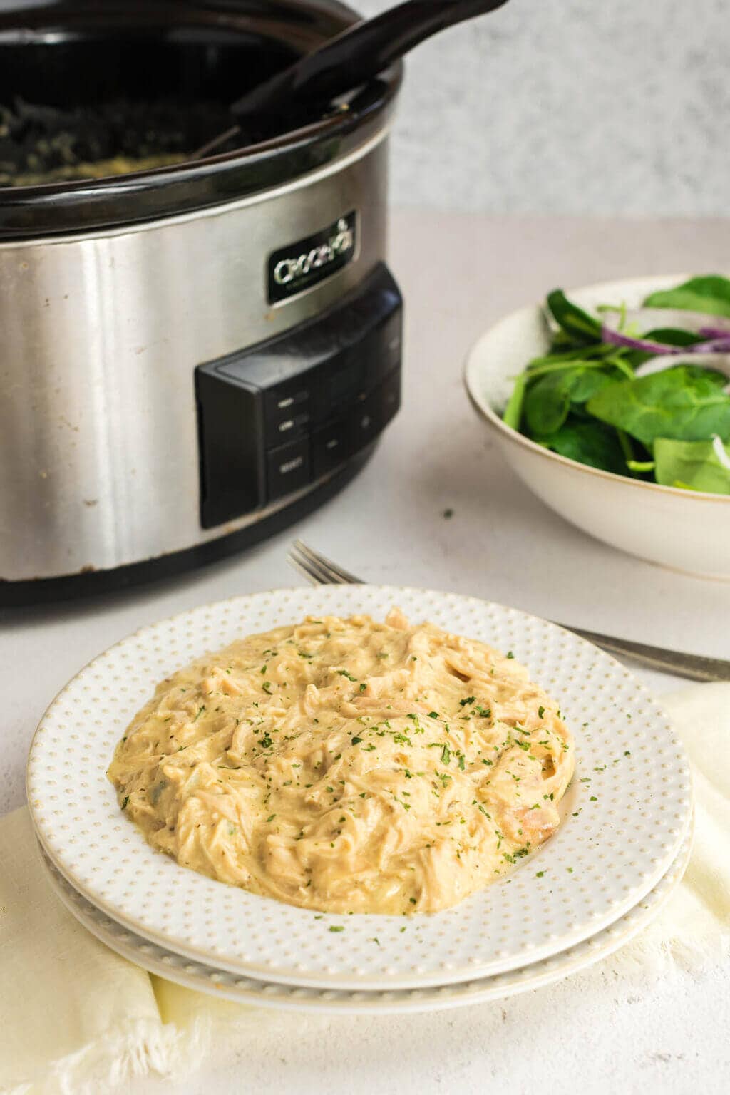 Crock Pot Ranch Chicken Bowl Me Over   Slow Cooker Ranch Cooker Recipe 1024x1536 