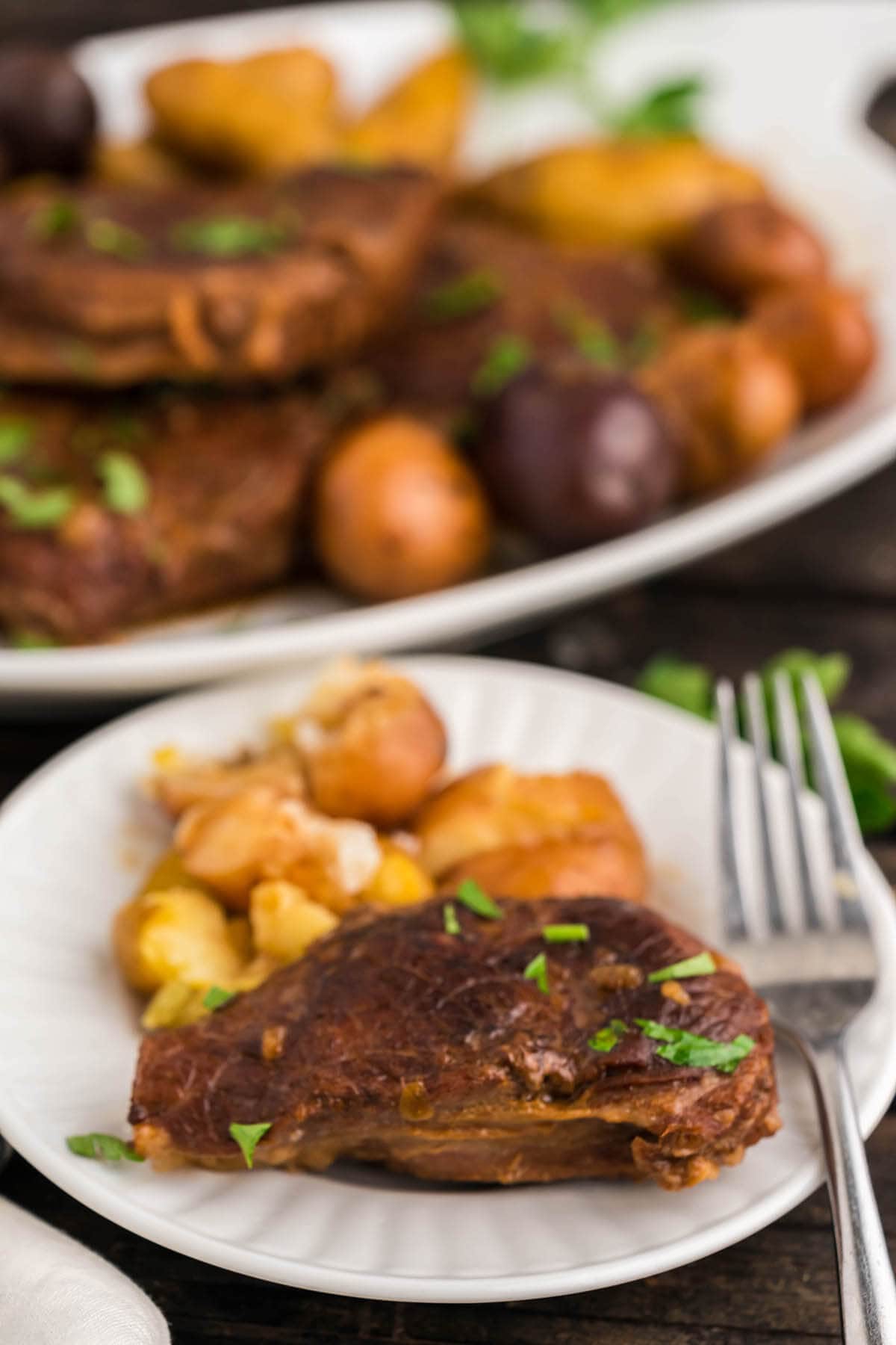 Best Crockpot Steak and Potatoes · The Typical Mom