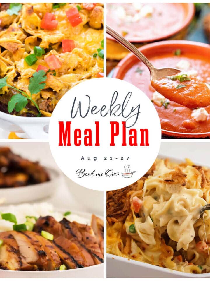 Weekly Meal Plans Archives - Bowl Me Over