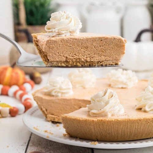 No Bake Pumpkin Pie With Graham Cracker Crust Bowl Me Over