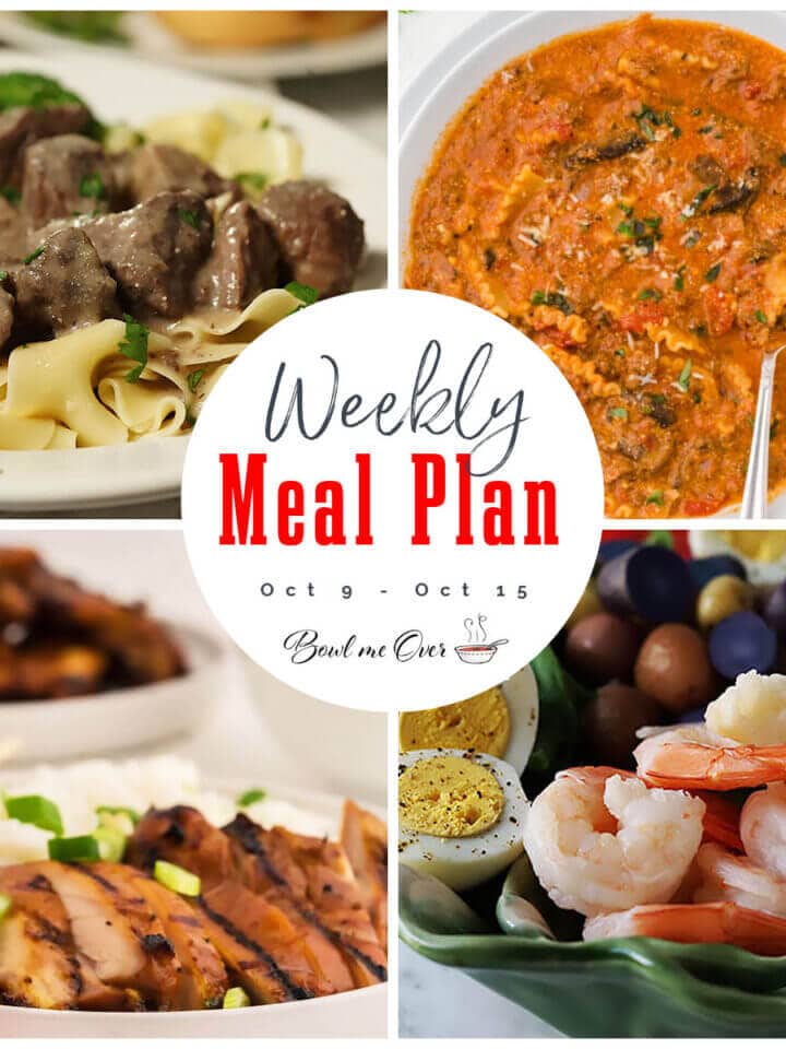 Weekly Meal Plans Archives - Bowl Me Over