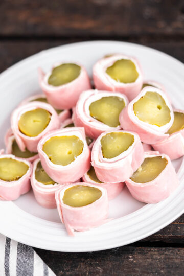 Ham and Pickle Roll Ups - Bowl Me Over