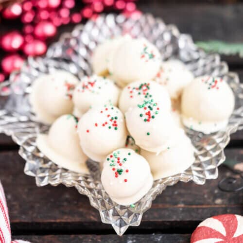 Peanut Butter Snowballs - Bowl Me Over